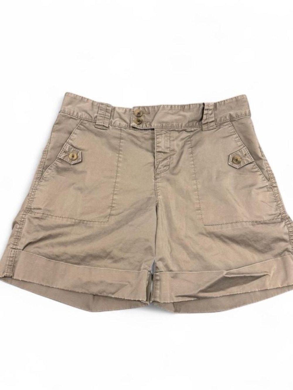 Banana Republic Tan Utility Bermuda Shorts